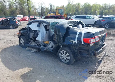 2011 Toyota Corolla Le из США, поврежденный, VIN JTDBU4EE1BJ095819